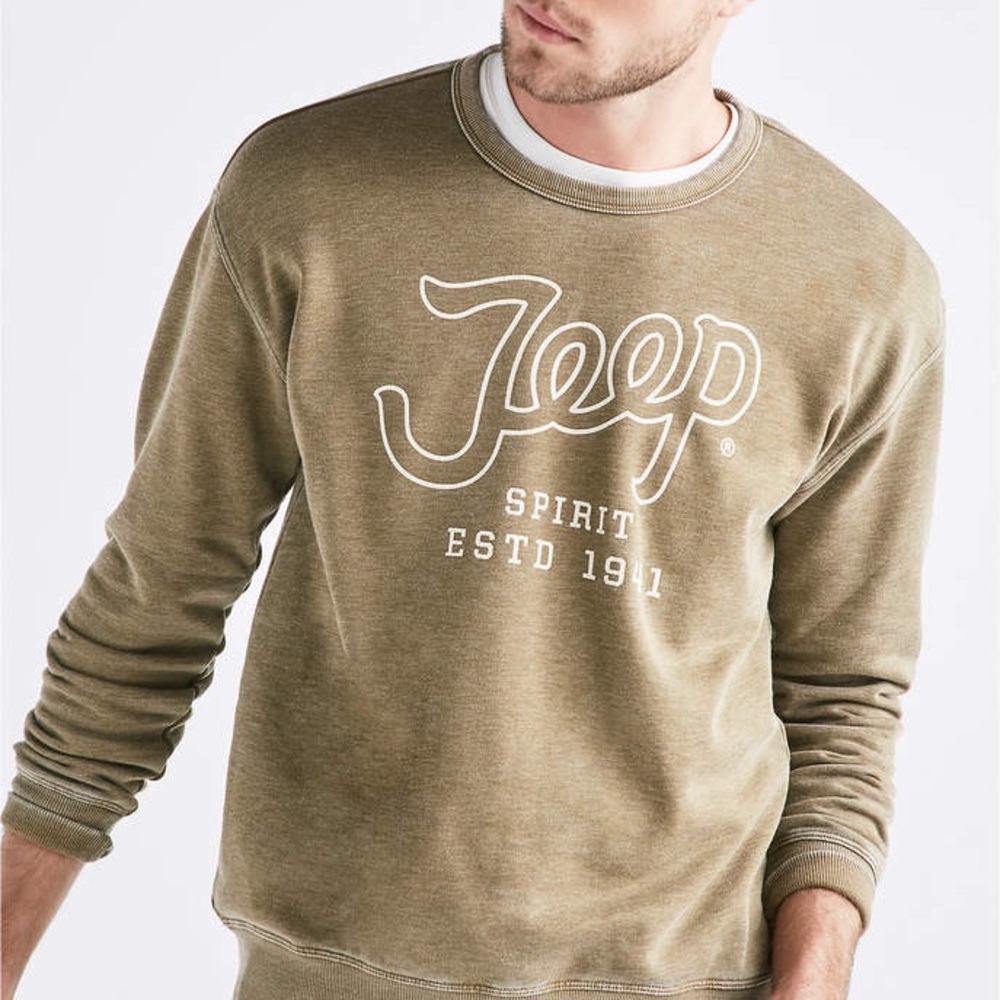 Lucky brand jeep sweatshirt
